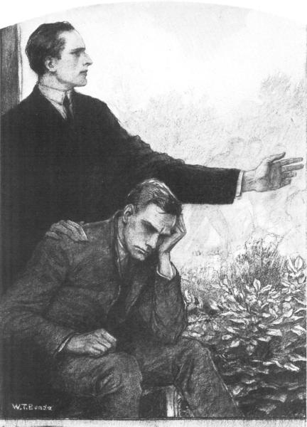 "His Other Chance"

From a drawing by W. T. Benda.