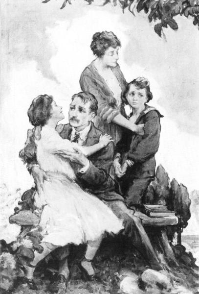 "Denial"

From a painting by F. C. Yohn.