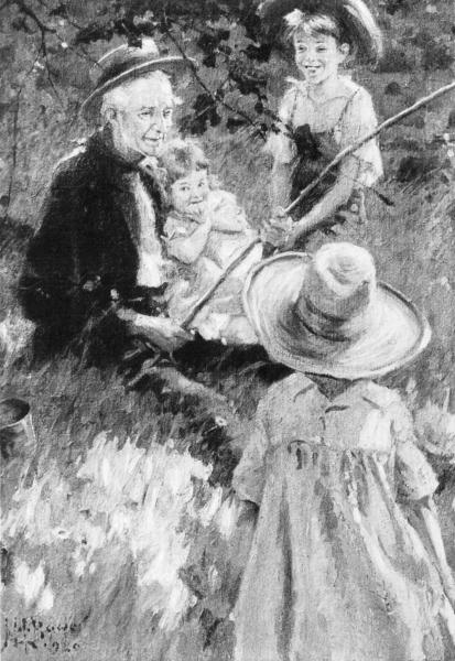 "The Homely Man"

From a painting by M. L. Bower.