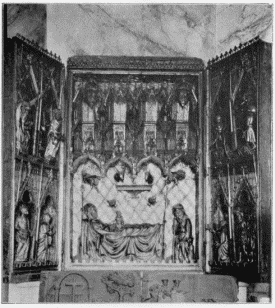 FIG. 37.Capella of D. Juan of Castille.Taken at the Battle of Aljubarrota by Jo&atilde;o I, 1385, and now in the
Treasury of N.S. da Oliveira Guimar&atilde;es.