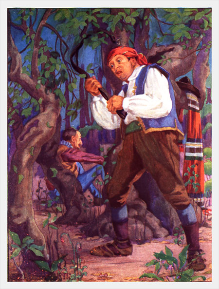 "WITH EACH LASH HE GAVE OUT THE MOST HEARTRENDING CRIES."&mdash;Page 333