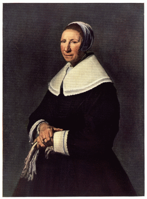 PLATE XXV.&mdash;FRANS HALS

PORTRAIT OF A LADY

Louvre, Paris