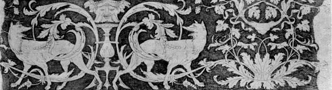 Plate 11.&mdash;Detail of frieze from the Sacristy of S. Croce, Florence.
