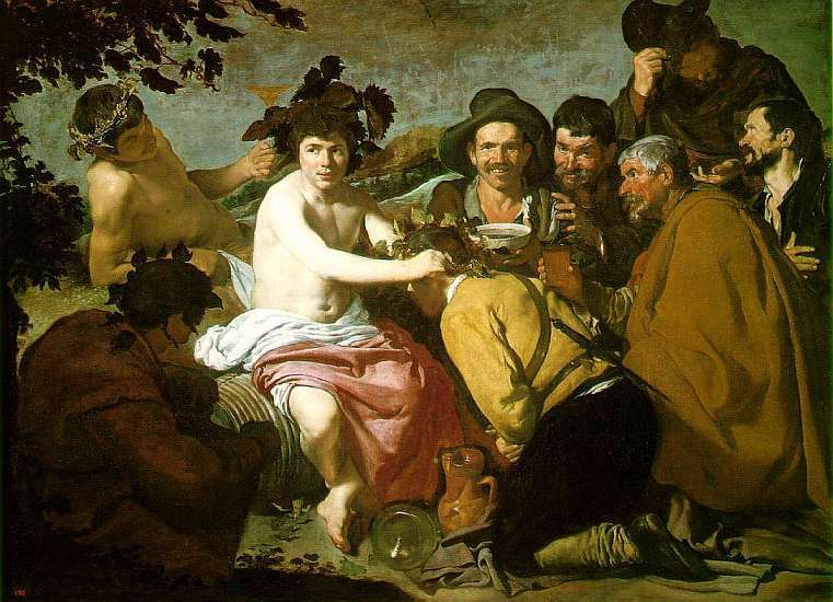 MUSEO DEL PRADO
LOS BORRACHOS Fotog. M. Moreno