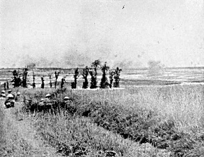 THE GERMANS MAKE A BIG COUNTER ATTACK AT LA BOISSELLE AND
OVILLERS. JULY 3RD AND 4TH, 1916