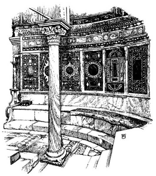 OPUS SECTILE IN THE APSE, CATHEDRAL, PARENZO

