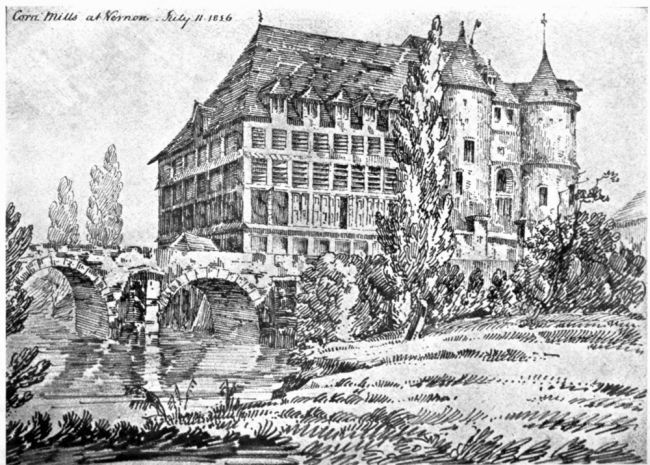 Corn Mills at Vernon, July 11 1816.
To face p. 247.