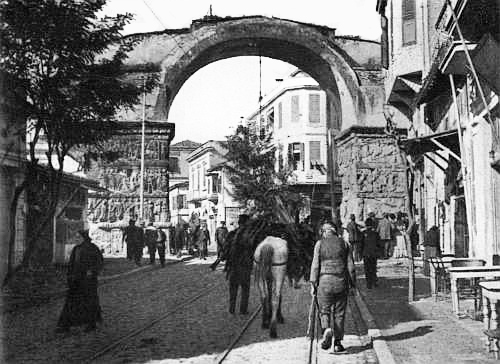 Outside the Citadel, which is medi&aelig;val, Salonika is
modern and Turkish.