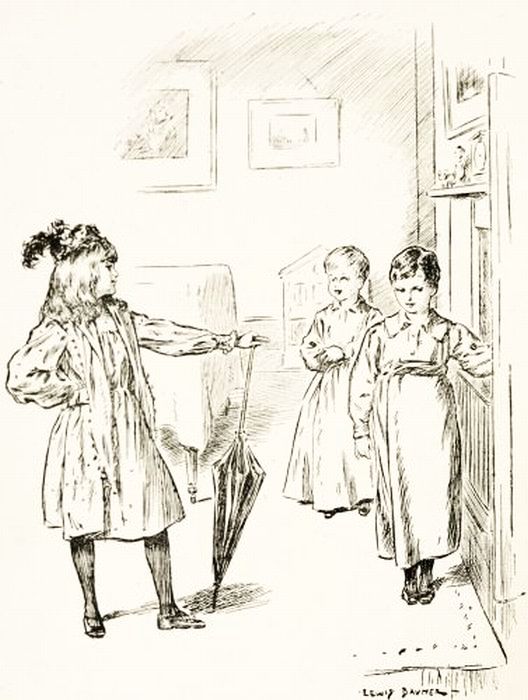 "Oh, young man, this house is to be sold, I hear!"&mdash;Page 32.