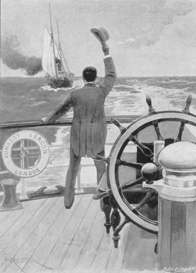 WHEN SHIRLEY WENT ON DECK HE WAS MUCH PLEASED TO SEE THE
SUMMER SHELTER