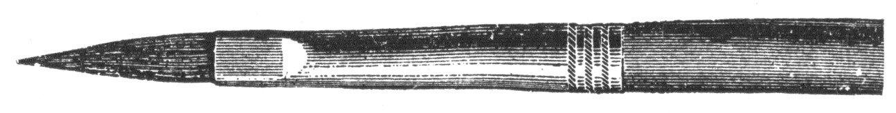 Brushes.&mdash;Red Sable, Flat