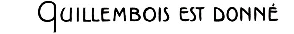 Quillembois est donn�