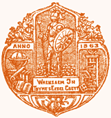 Uitgeverslogo: Anno 1863 Waeksaem In Thyme&rsquo;s Eedel Cruyt.