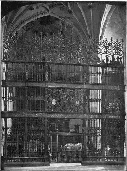 CATHEDRAL OF GRANADA
The reja enclosing the Royal Chapel and tombs of the Catholic Kings