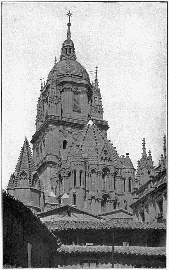 CATHEDRALS OF SALAMANCA
The towers of the old and new buildings