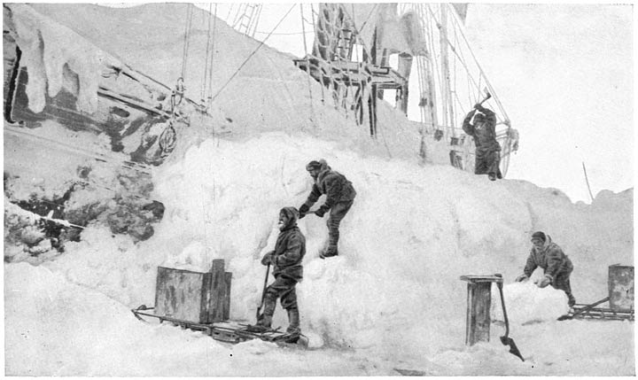 Digging out the &ldquo;Fram.&rdquo; March, 1895