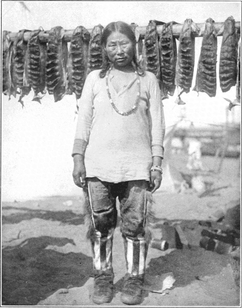 Copyright by F. H. Nowell, Seattle

Kow-Ear-Nuk and his Drying Salmon