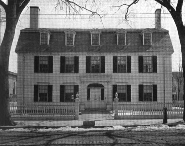 Plate LXX.&mdash;The Dalton House, Newburyport, Mass.