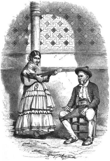 GIPSIES AT GRANADA.
(Page 90.)