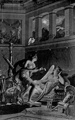 Plate XX.&mdash;Cupid and Psyche paper, Safford House.