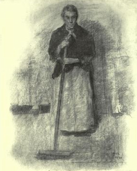 La Femme au Balai&mdash;1880.