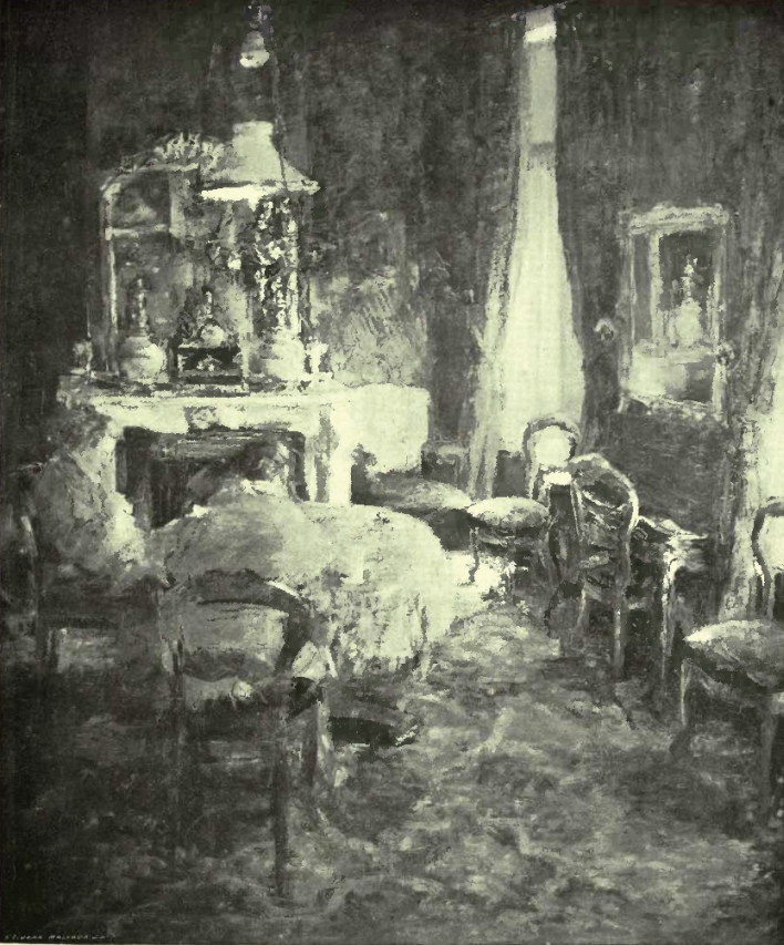 Le Salon bourgeois&mdash;1881. (Collection Ernest Rousseau)