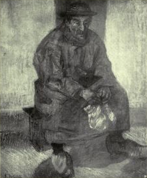 Vieux P&ecirc;cheur&mdash;1881. (Collection Edgar Picard)