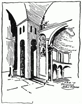 Detail of the Interior of St. Front de P�rigueux