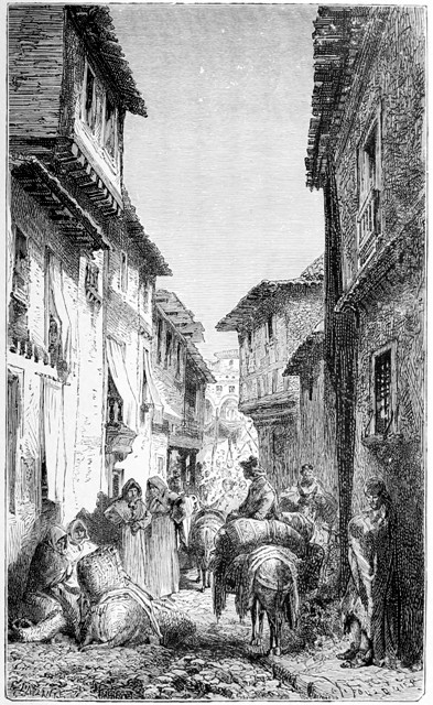 A STREET IN SEVILLE.

Page 212.