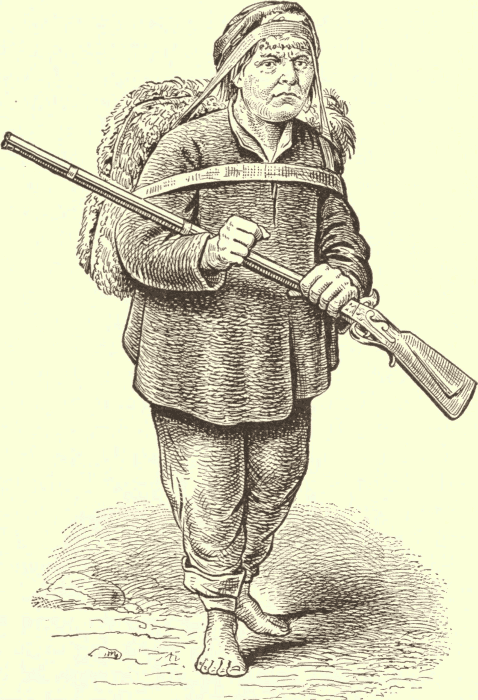 Indian Carrier: Alaska. (From Krause.) Illustration.