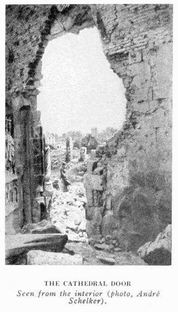 THE CATHEDRAL DOOR
Seen from the interior (photo, Andr� Schelker).