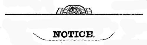 Notice