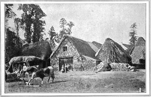 SARAH BERNHARDT'S HOME IN BRITTANY WHEN SHE WAS A CHILD.

From a Photo.