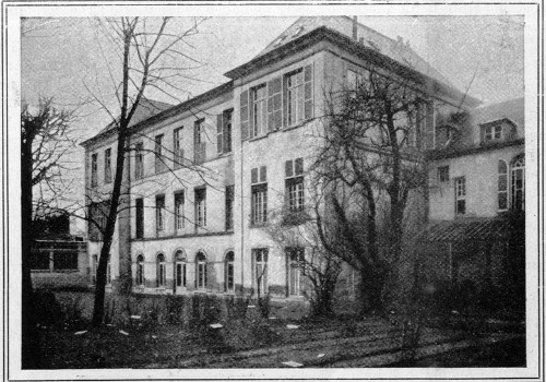 THE GRAND CHAMP CONVENT FROM THE GARDEN.

From a Photo. by C. Robert, Paris.