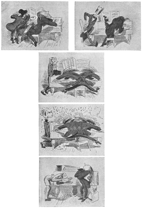 "A Pianoforte Performance."&mdash;By Wilhelm B&uuml;sch.

SELECTED BY MR. LINLEY SAMBOURNE.