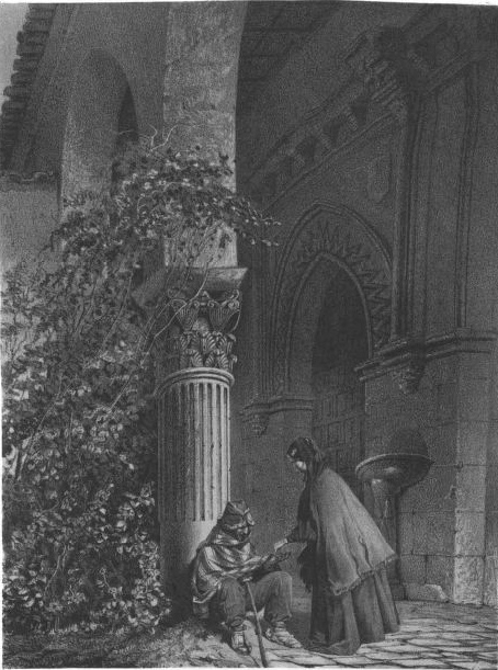 Dib.� del nat.l y lit.� por F. J. Parcerisa. Lit. de
J. Donen, Madrid.
CAPILLA DEL HOSPITAL DEL CARDENAL.
(C�rdoba.)