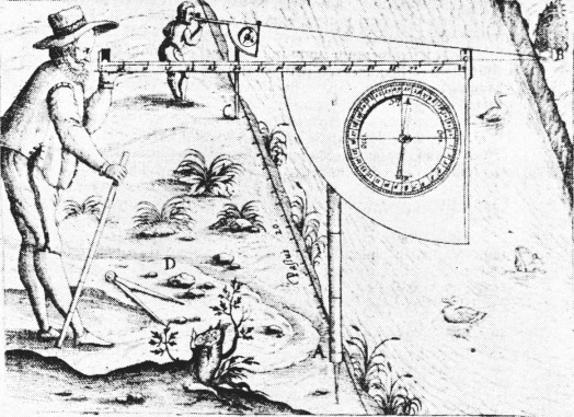 A Quadrant of the Sixteenth Century De Judaeis's "De quadrante geometrico," N�rnberg, 1594