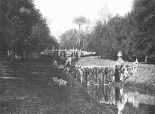 Grounds of the Villa Doria-Pamphili, Rome.

From an unpublished photograph taken about 1869.
