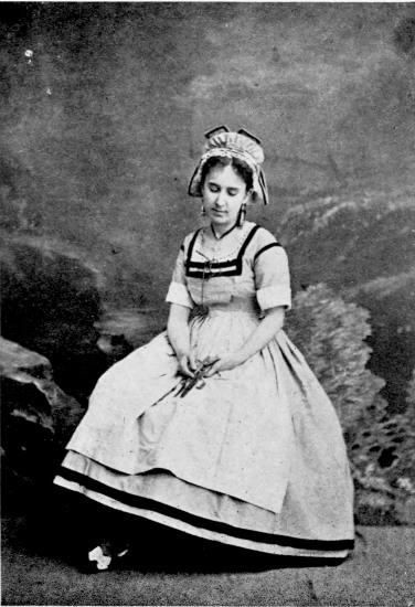 Clara Louise Kellogg as Linda, 1868

From a photograph by Stereoscopic Co.