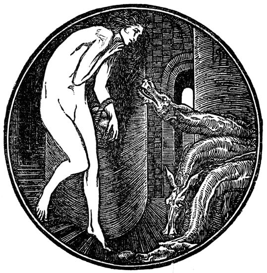 FROM MR. RICKETTS' 'CUPIDE AND PSYCHES.'

REPRODUCED BY HIS PERMISSION.