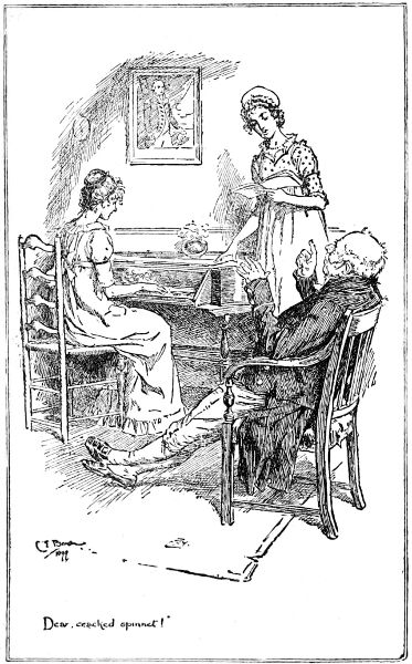FROM MR. C. E. BROCK'S 'THE ESSAYS OF ELIA.'

BY LEAVE OF MESSRS. DENT.