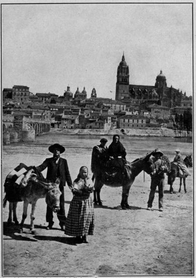 Copyright, 1910, by Underwood & Underwood

View of Salamanca from the Roman Bridge