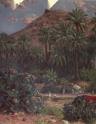 Illustration: Among all trees, one is blessed like the Mussulman,
 'tis the palm, said the Prophet.