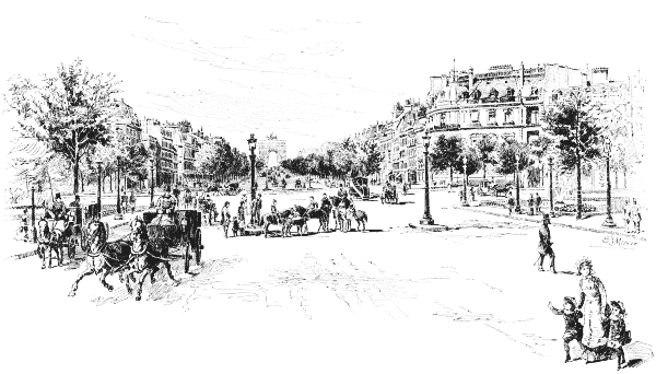THE AVENUE DES CHAMPS ELYS�ES.