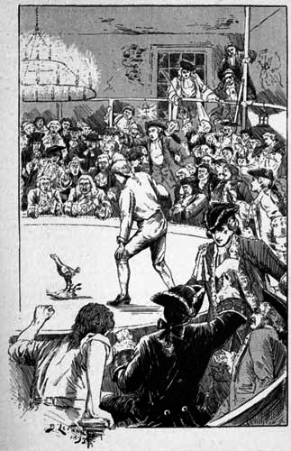 Again the conqueror crowed the shrill note of
victory.