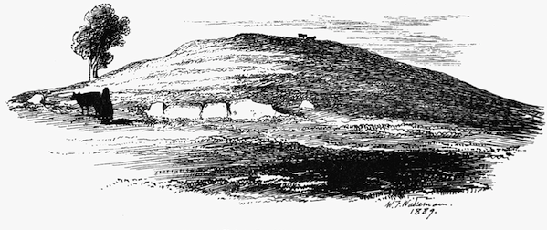 KNOWTH (Uaimh Cnoghbhai), COUNTY MEATH.
(From the South.)