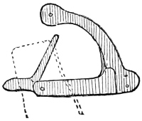 Fig. 10.&mdash;Spring-bar for stirrup leather.