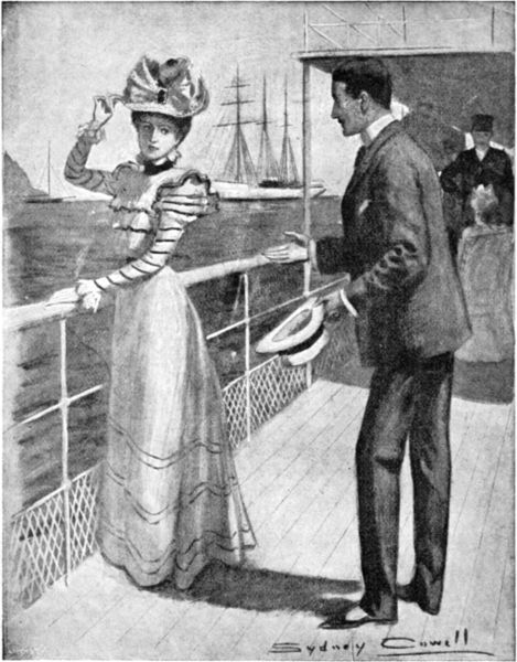 "SHE HALF TURNED ROUND AND FOUND HERSELF FACE TO FACE
WITH TED LUMSDEN."