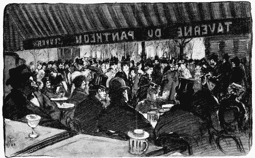 THE TAVERNE DU PANTH�ON ON MARDIGRAS