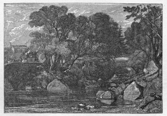 IVY BRIDGE.

Water-colour in National Gallery.